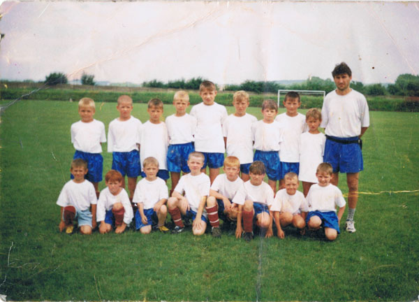 Mladší žáci okolo roku 2000.